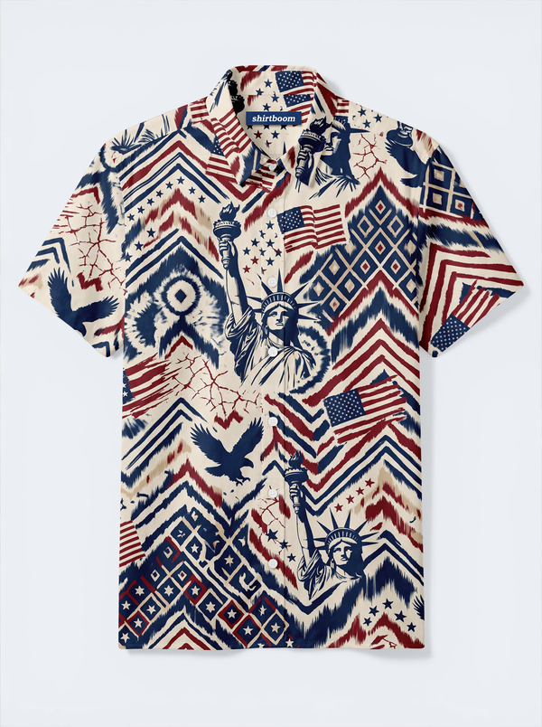 Valkyrie Flag Aerie Classic America 250 Hawaiian Shirt for Men