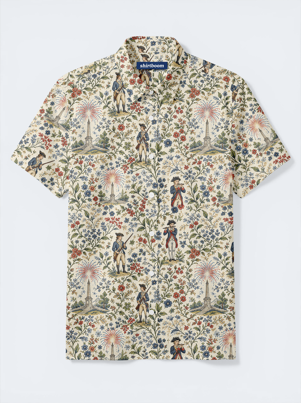 Fife Monument Spark Classic America 250 Hawaiian Shirt for Men