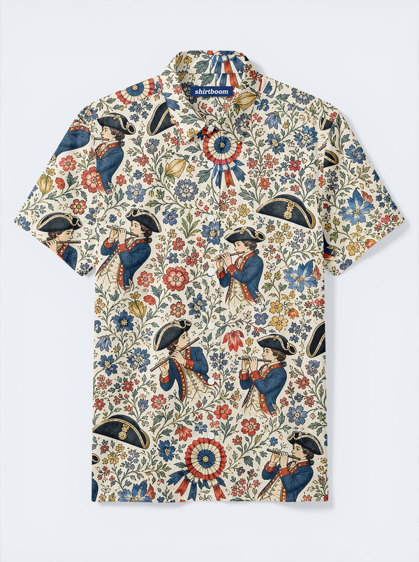 Tricorn Fife Bloom Classic America 250 Hawaiian Shirt for Men